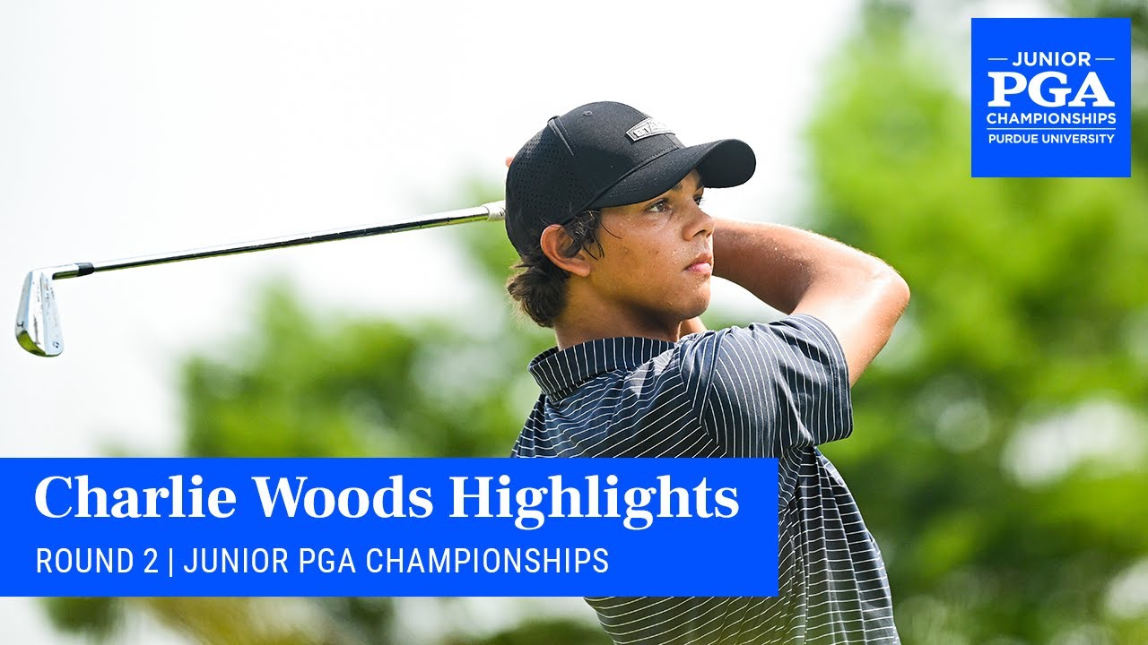 Watch Charlie Woods' Incredible 9-Birdie Round | 2025 Junior PGA Championship - YouTube