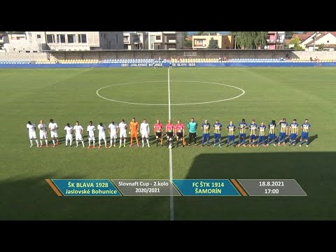 SLOVNAFT CUP - ŠK BLAVA  vs.  ŠTK ŠAMORÍN  - reportáž