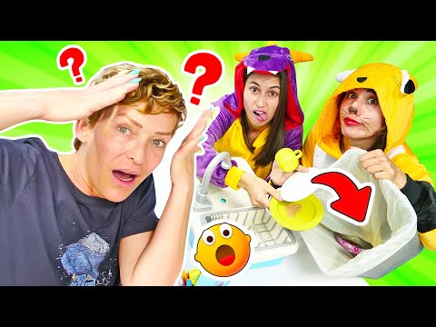 Video mit Nicole | Kanal für Kinder "Magisches Schloss" | Der Drache und der Fuchs räumen auf.