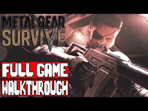 METAL GEAR SURVIVE Gameplay Walkthrough Part 1 FULL GAME - No Commentary
