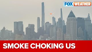 NYC In Code Red ‘Unhealthy’ Air Quality As Canadian Wildfire Smoke Sends US Air Quality Plunging