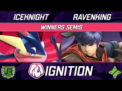 IceKnight (Greninja) vs Ravenking (Ike) - Ignition 298 WINNERS SEMIS