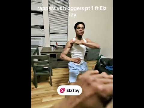 Rappers vs Bloggers Pt 1 ft Elz Tay 😂😈 #drill #rapper #rapperlife #nyc #nycdrill #newyork