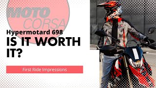 Video Thumbnail for New 2024 Ducati Hypermotard 698