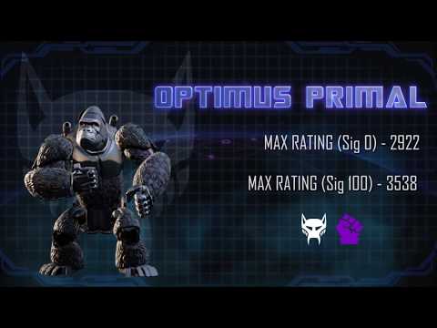 Bot Showcase - Optimus Primal