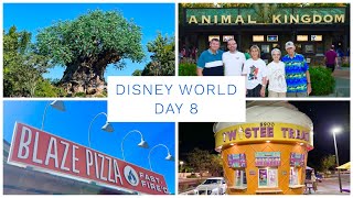 WALT DISNEY WORLD & FLORIDA VLOG - SEPTEMBER 2022 - DAY 8 - ANIMAL KINGDOM, DISNEY SPRINGS, MILLERS!