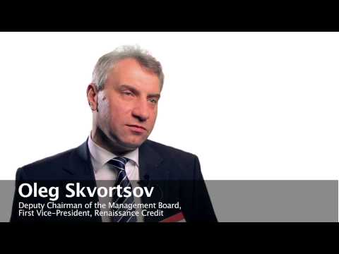 Interview with Oleg Skvortsov, Renaissance Credit at the Russian Retail Banking Forum 2012