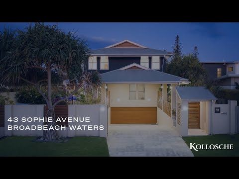 43 Sophie Avenue, Broadbeach Waters, QLD 4218, 4房, 4浴, House
