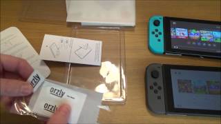 Attempting to fit a Nintendo Switch GLASS Screen Protector and FAILING!!!