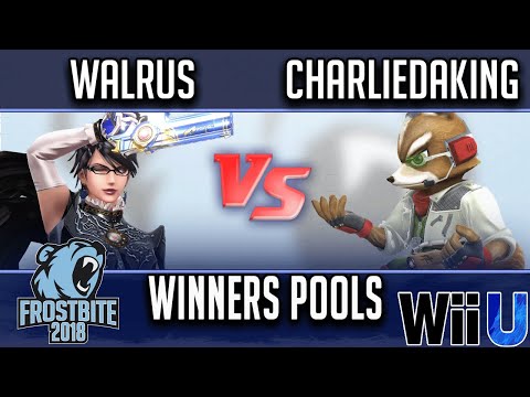 Frostbite 2018 Smash 4 Singles WINNERS POOLS - Hyper | Walrus (Bayo) vs Charliedaking (Fox, Bayo)