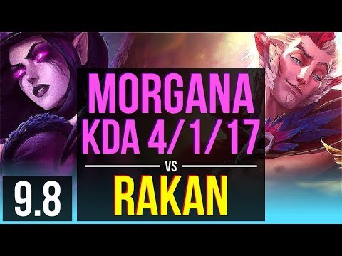 Improve your skill as MORGANA & Kai'Sa vs RAKAN & Ezreal (SUPPORT) | Korea Grandmaster | v9.8
