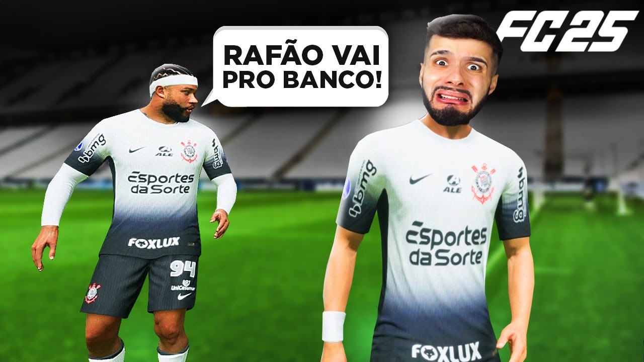 O DEPAY APARECEU E AGORA VIREI BANCO NO CORINTHIANS NO MODO CARREIRA DO FC 25!