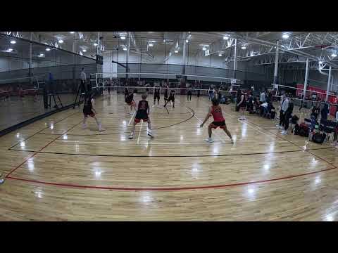 02.08.25.m1.s1] - Panthers 17u Black vs Elevation 18 RGO - Match 1 Set 1 - Win 25 to 18