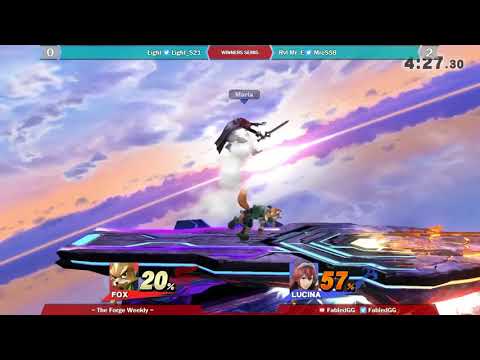 The Forge 4 - Light (Fox) Vs Rival Mr.E (Lucina) - Winners Semis