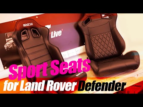 Fitting sports seats to your Land Rover Defender