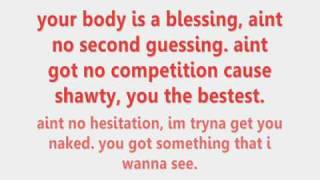 Chris Brown Ft Kevin McCall- All Off (Lyrics On Screen)