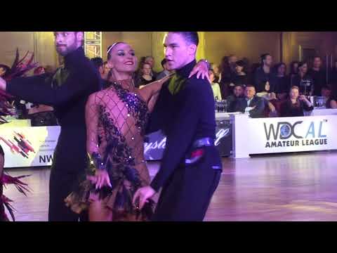 Zevelev Aleksandr - Agarkova Alina Samba 1/2 Amateur Latin Crystal Ball 2018