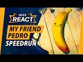 My Friend Pedro Developer Reacts to Insane Speedrun (Ft. Pedro the Banana!)