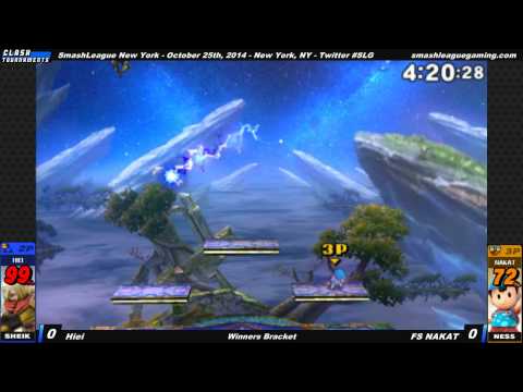 SmashLeague NY - FS NAKAT vs Hiei - Smash 3DS
