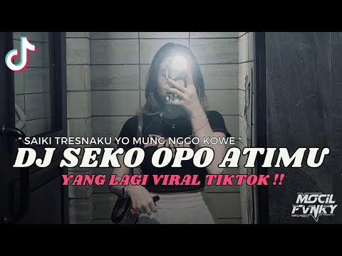 DJ SAIKI TRESNAKU YO MUNG NGGO KOWE || DJ SEKO OPO ATIMU VIRAL TIKTOK TERBARU 2023