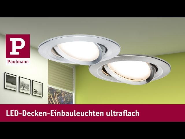 Video teaser for LED Einbaustrahler ultraflach