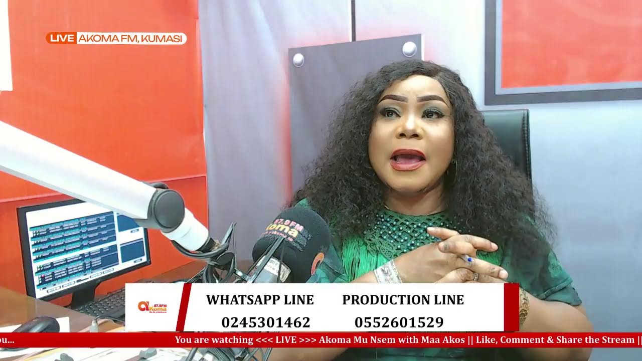 LIVE #AkomaMuNsem with Maa Akos || 14th January, 2026