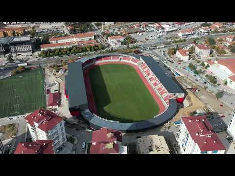 Yozgat Bozok Stadyumu drone çekimi (son hali)