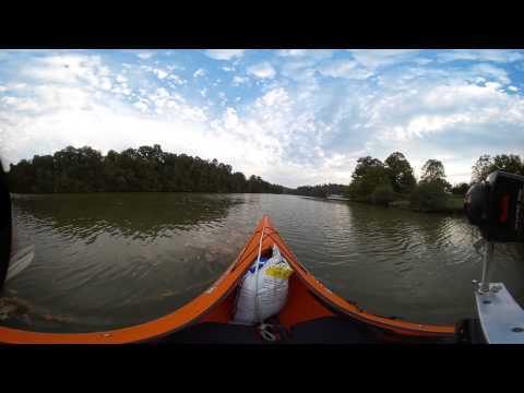 4k 3d virtual reality kayak ride!