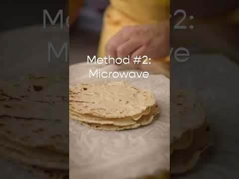 How To: Reheat Tortillas #shorts
