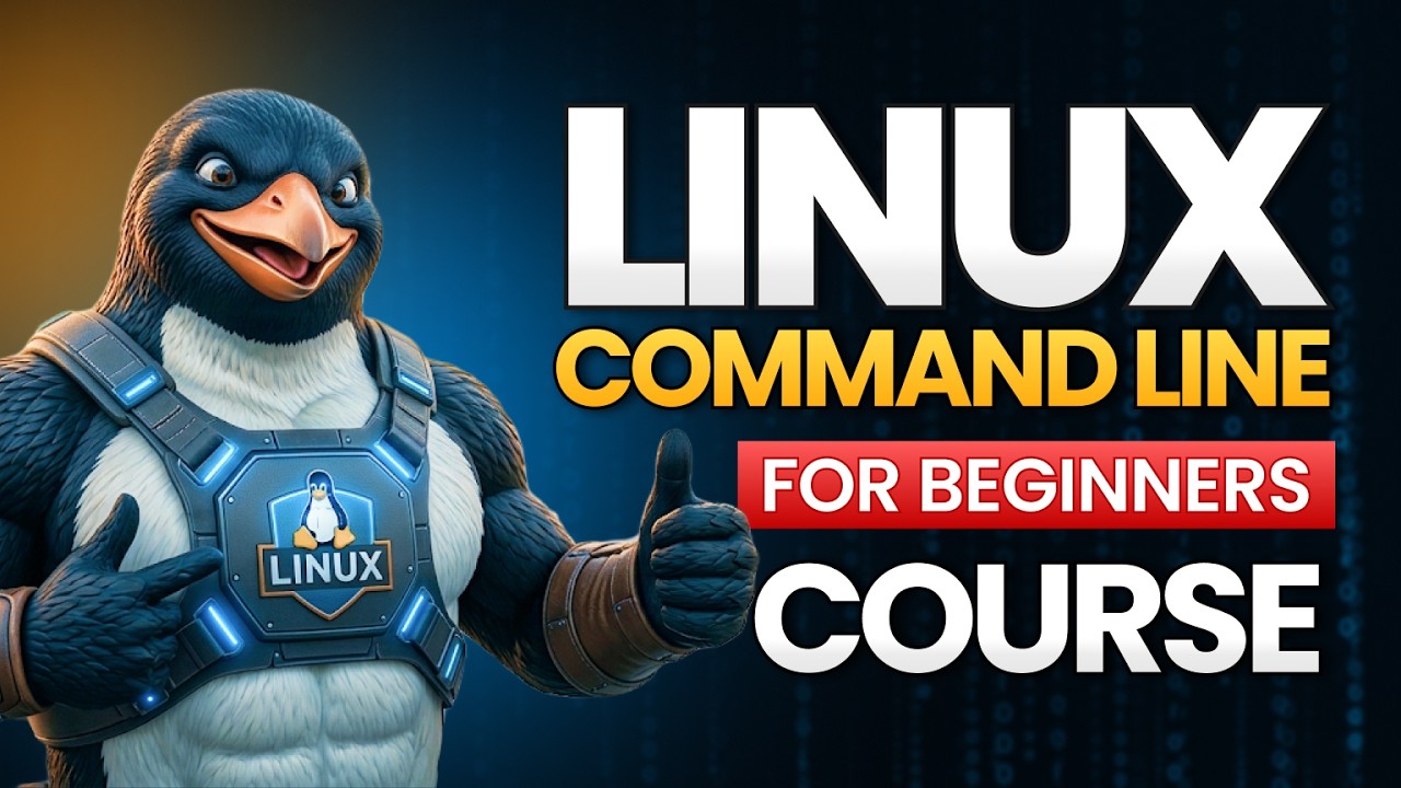 Linux Command Line for Beginners (Full Course 2026) | Step-by-Step Tutorial