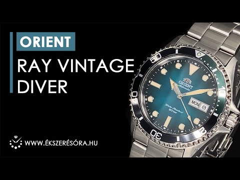 Orient Ray Vintage Diver Karóra
