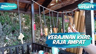 Tempat Wisata Raja Ampat, Warga Produksi Kerajinan dari Akar Bahar & Kulit Penyu untuk Cinderamata
