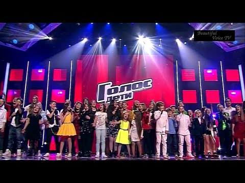 The final common song 2015.The Voice Kids Russia 2015.