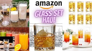 AMAZON GLASS SET HAUL 2021|Vnusway|