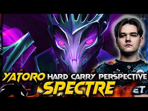 Crazy Play Yatoro Spectre The Hard Carry - Dota 2 Pro Gameplay & Learn 7.37C #spectre #yatoro