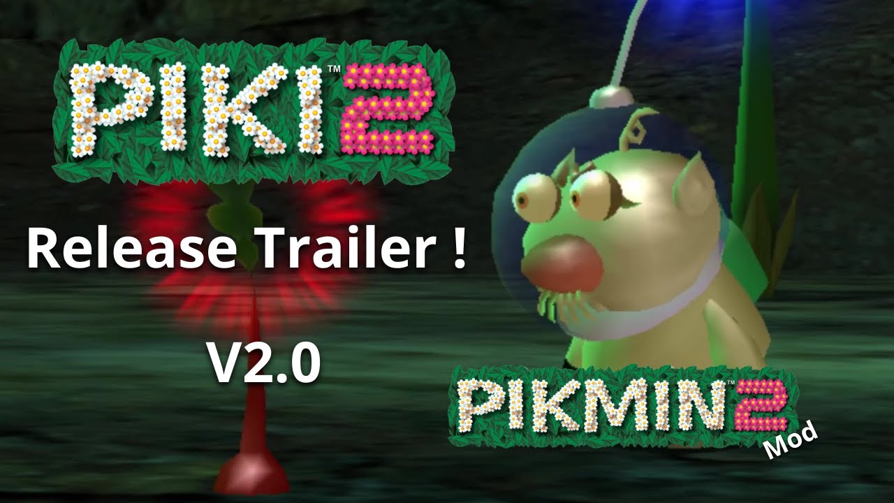 Piki 2 V2.0 Release Trailer (Pikmin 2 RomHack)