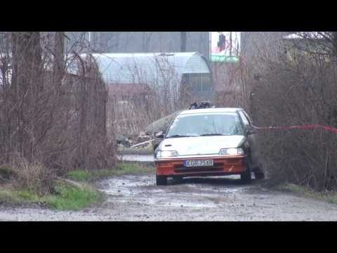 Jarosław Hajduk / Stanisław Wroński - Honda Civic - KJS Zimowy Super OeS Gorlice 23-02-2014