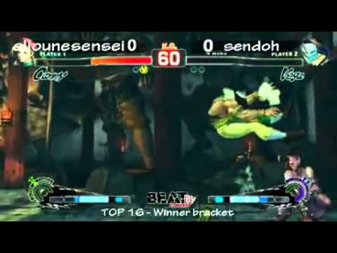 [BeatByContest 2011] Singles - TOP16 - Alioune Sensei (CA) vs Sendo (BA)