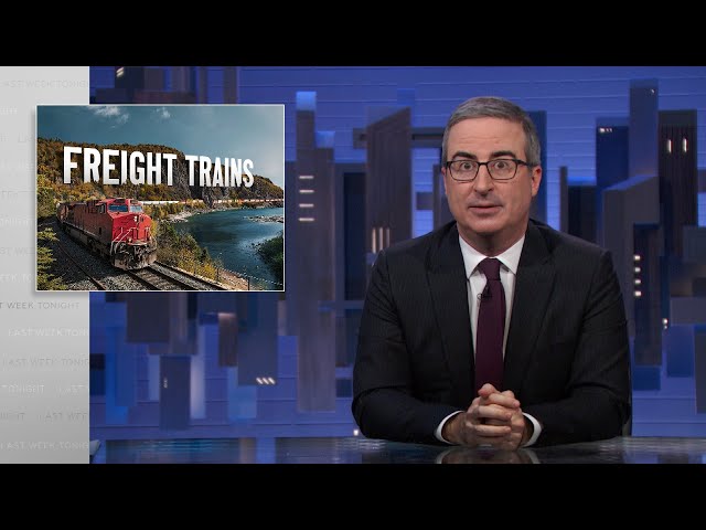 Freight Trains: Last Week Tonight with John Oliver (HBO) SDDEFAULT Thumbnail