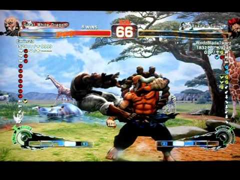 SSF4: AE - Endless Battle - Emiin23 (Gouken) VS WodzBladaTwarz (Akuma)