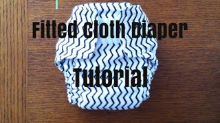 Sew with Me | How to make a Fitted Cloth Diaper- Tutorial