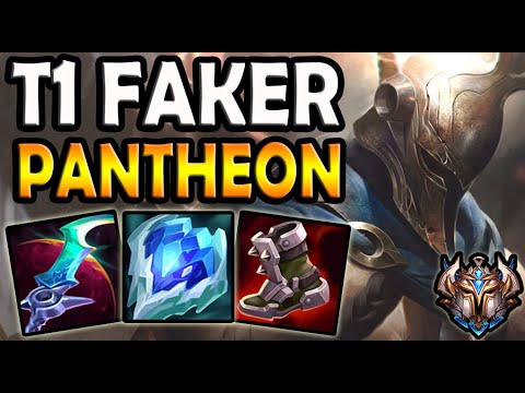 T1 Faker PANTHEON MID vs CORKI - Patch 10.25 Ranked Korea ✅