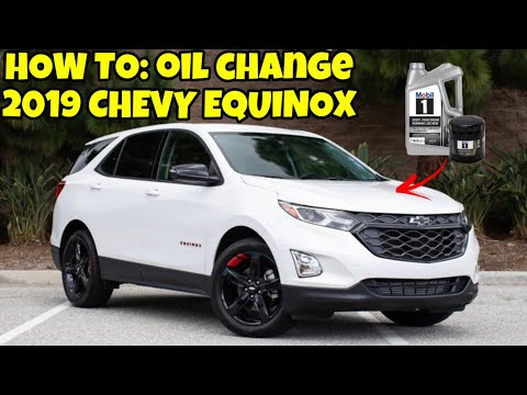 Chevy Equinox Oil Change I How to