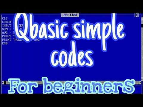 Qbasic Easy Tutorial