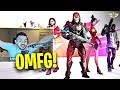 COURAGE REACTS TO SEASON 9 LAUNCH + BATTLE PASS! (Fortnite: Battle Royale)