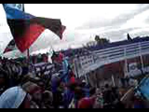 "Hinchada de Brown de Adrogue en Tristan Suarez año 2006 (FORO DE BROWN)" Barra: Los Pibes del Barrio &bull; Club: Brown de Adrogué &bull; País: Argentina
