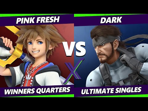S@X 472 Winners Quarters - Pink Fresh (Sora) Vs. Dark (Snake) Smash Ultimate - SSBU