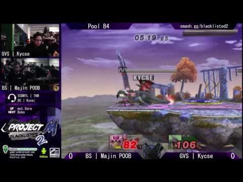 Blacklisted 2 Pools - BS | Majin Poob (Captain Falcon) vs. GVS | Kycse (Charizard)