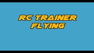 preview picture of video 'RC Trainer Flight with Take Off and Landing'