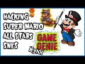 Hacking Super Mario All Stars SNES Game Genie Hijinx